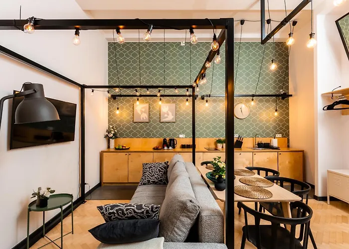 アパート Old Town Loft Designed With クラクフ